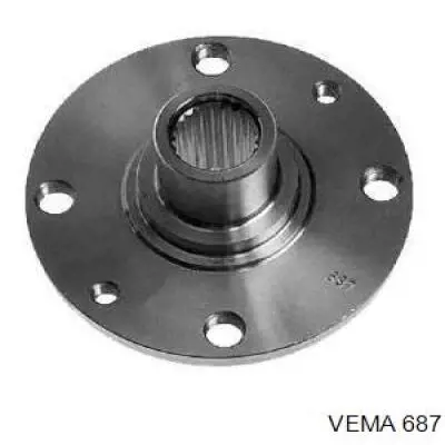 Купити 7591328 Fiat/Alfa/Lancia Маточини передніх коліс