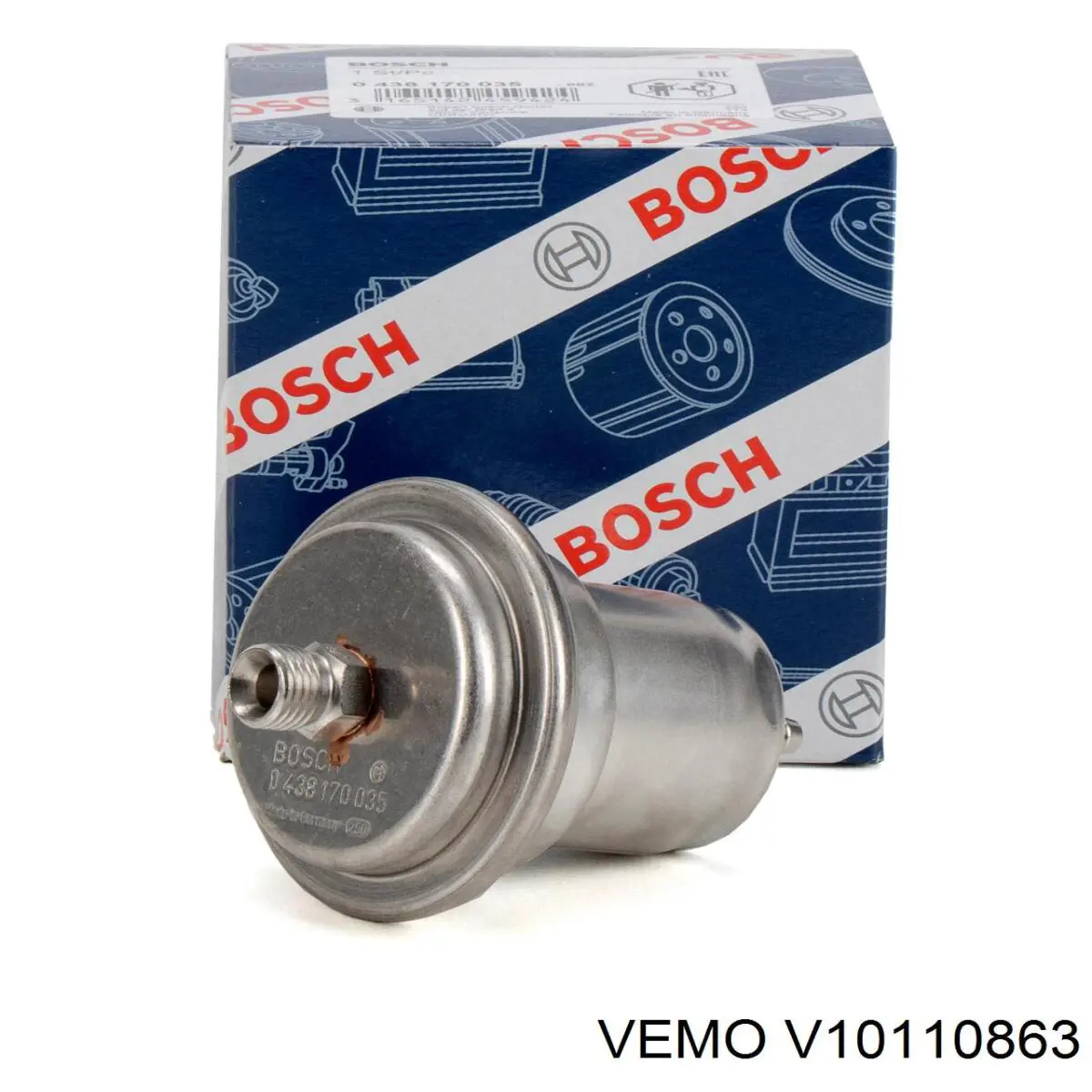 Регулятор тиску палива V10110863 Vemo