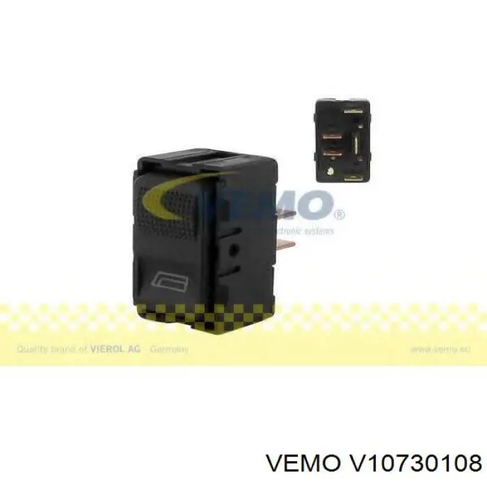 V10730108 VEMO/Vaico Кнопка підйомника переднього лівого скла
