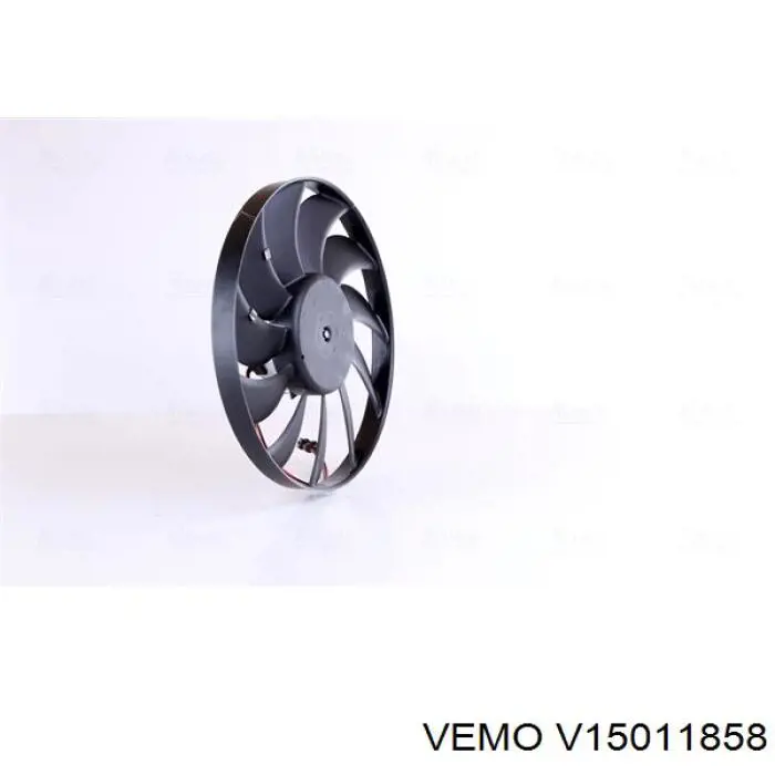 V15011858 Vemo Електровентилятор охолодження в зборі (двигун + крильчатка)