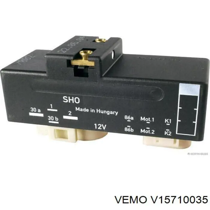 Регулятор оборотів вентилятора охолодження, блок управління V15710035 VEMO