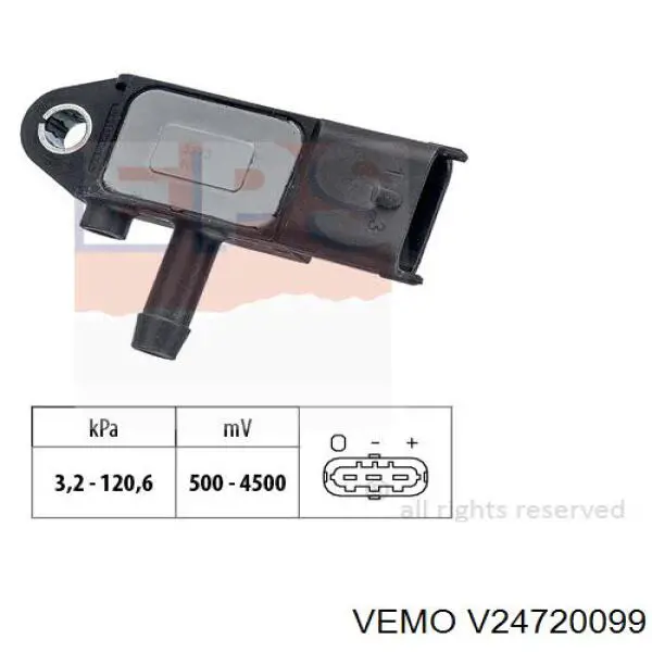 МАП Сенсор V24720099 Vemo