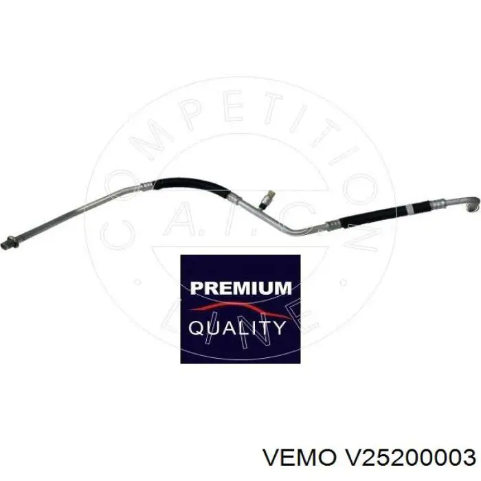Купити V25200003 Vemo Шланг кондиціонера, від компресора до радіатора