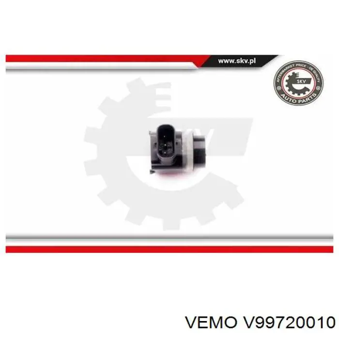 Купити 6PX358270121 HELLA Датчик сигналізації паркування (парктронік), задній