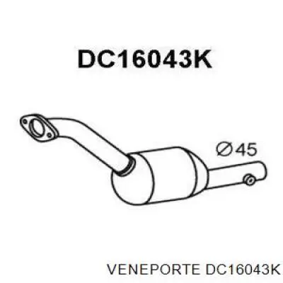 BM92840H BM Catalysts Каталітичний нейтралізатор відпрацьованих газів