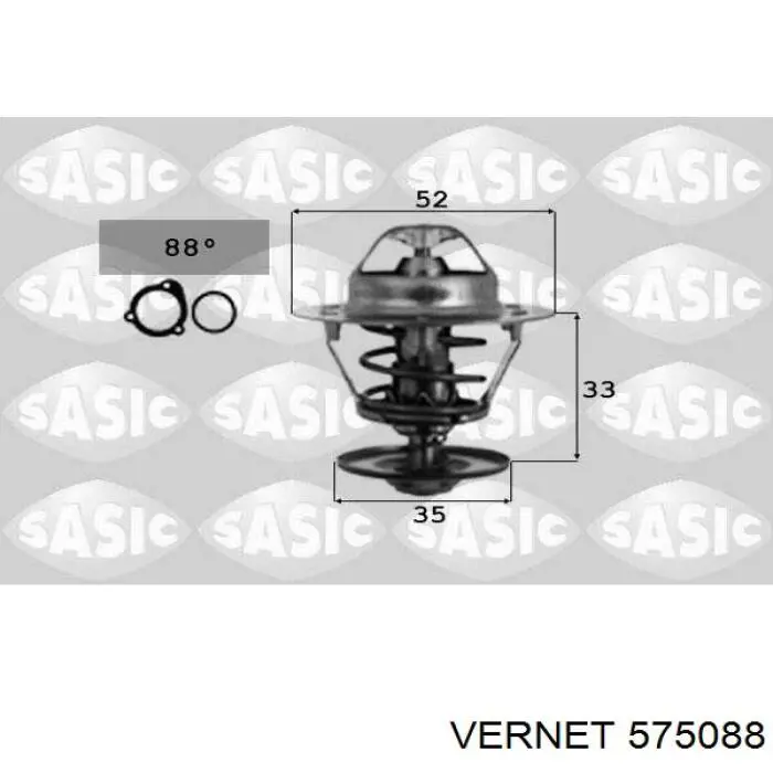 575088 Vernet Авто термостат