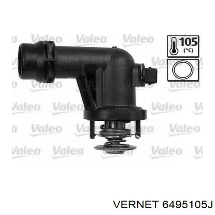 Автомобільний термостат Vernet 6495105J ціна, від 42.97 USD