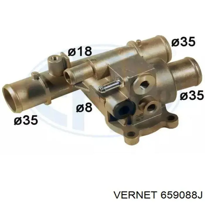 659088J Vernet Авто термостат