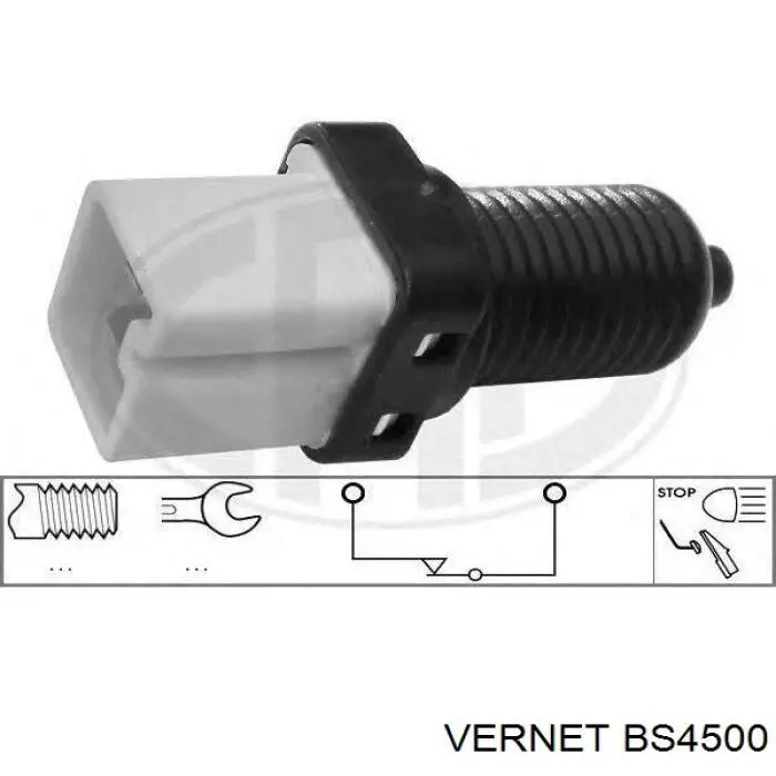 Жабка тормозу BS4500 Vernet