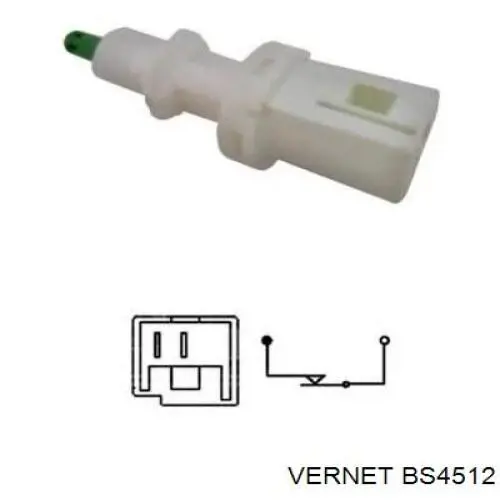 Кнопка стоп-сигналу Vernet BS4512 ціна, від 5.74 USD
