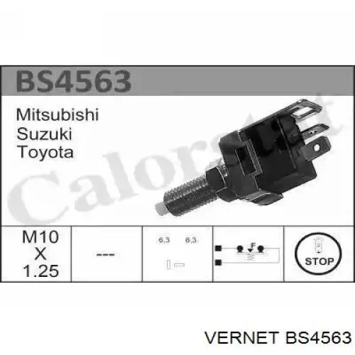 Купити BS4563 Vernet Датчик педалі гальма