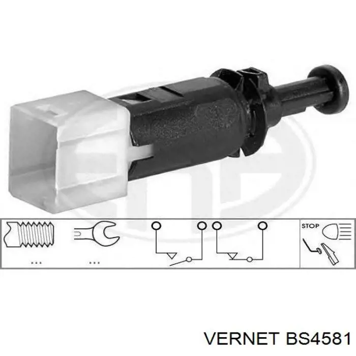 Кнопка стоп-сигналу Vernet BS4581 ціна, від 7.95 USD