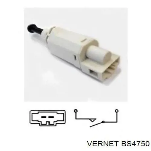 Купити BS4750 Vernet Датчик включення зчеплення