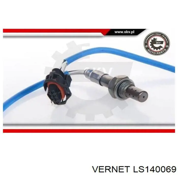 Лямбдазонд, датчик кисню до каталізатора Vernet LS140069 ціна, від 50.69 USD