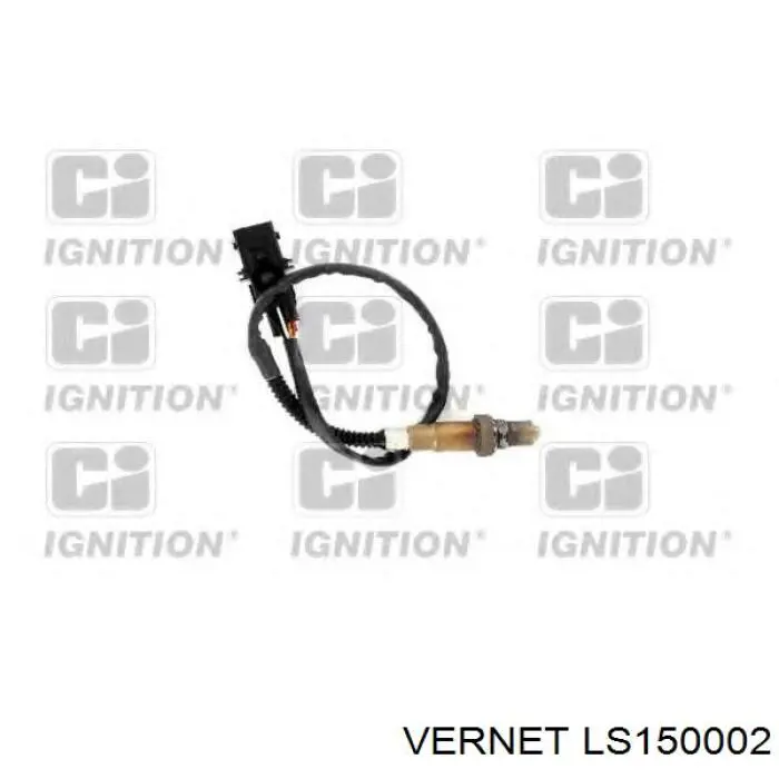 Лямбдазонд, датчик кисню до каталізатора Vernet LS150002 ціна, від 107.72 USD