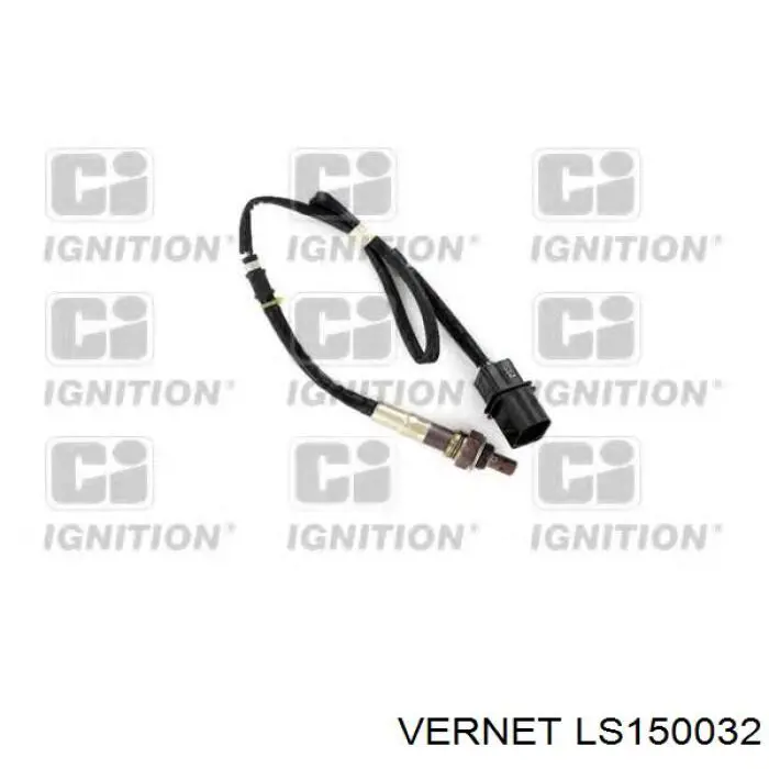 Лямбдазонд, датчик кисню до каталізатора Vernet LS150032 ціна, від 106.20 USD