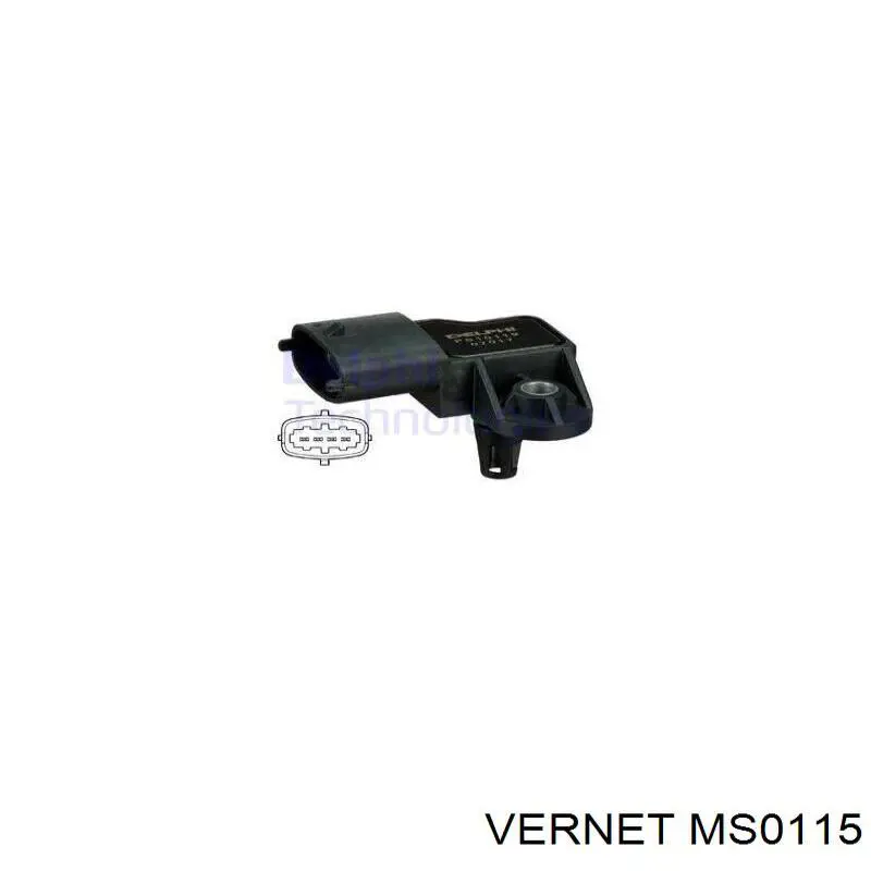 Купити MS0115 Vernet Датчик абсолютного тиску