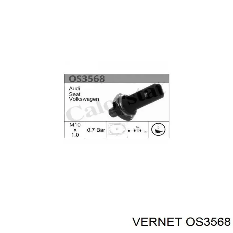 Купити OS3568 Vernet Датчик тиску масла