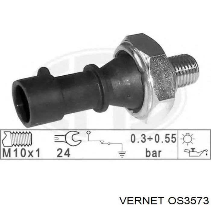 Купити OS3573 Vernet Датчик тиску масла
