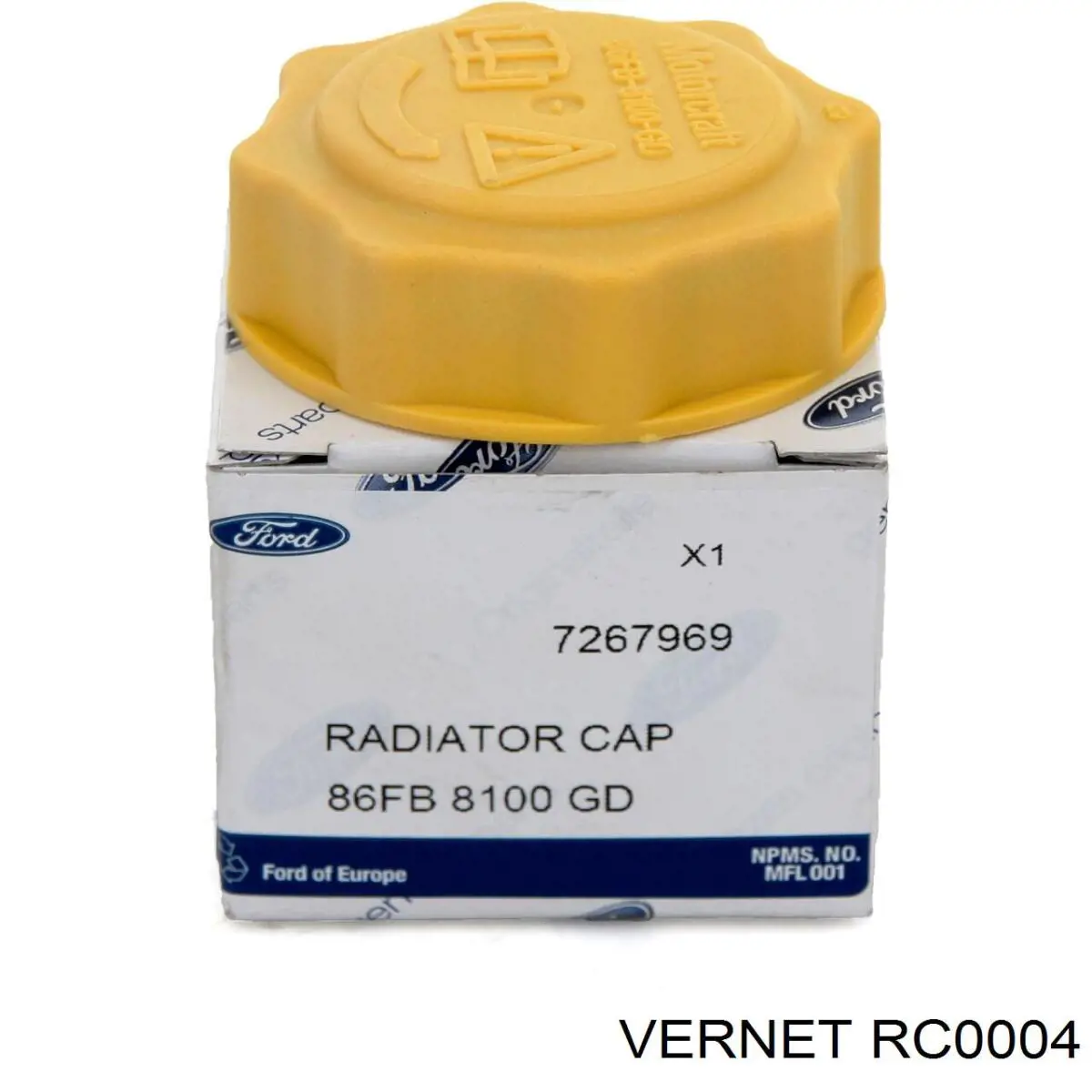 Кришка бачка Vernet RC0004