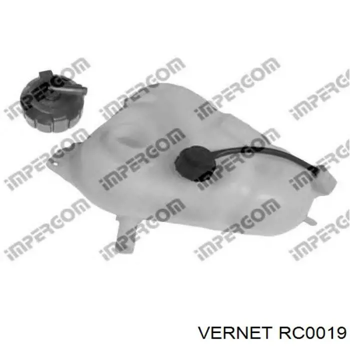 Кришка бачка Vernet RC0019