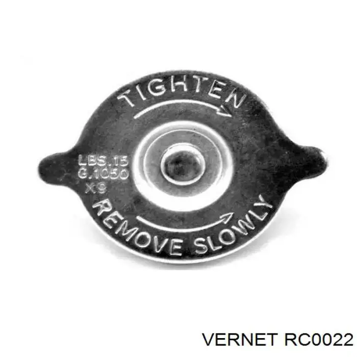 Купити RC0022 Vernet Кришка радіатора