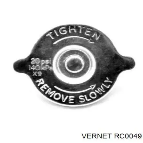 Кришка радіатора RC0049 Vernet