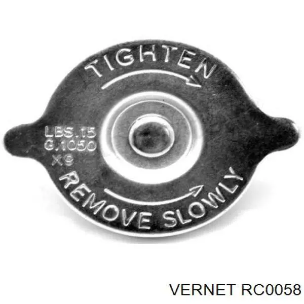 Купити VERC0058 Vernet Кришка радіатора