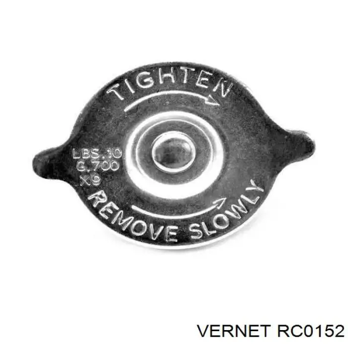 Купити RC0152 Vernet Кришка радіатора