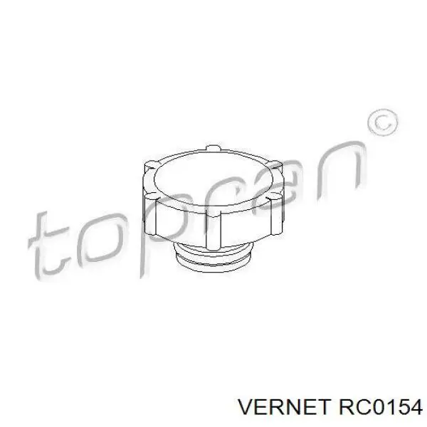 Купити RC0154 Vernet Кришка розширювального бачка