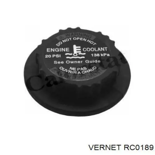 Кришка бачка Vernet RC0189