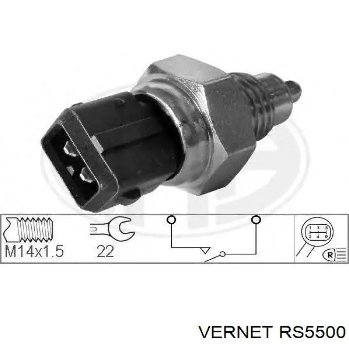 Датчик заднього ходу RS5500 Vernet