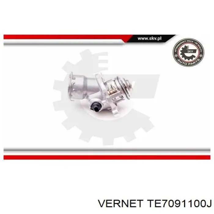 Купити TE7091100J Vernet Термостат в корпусі