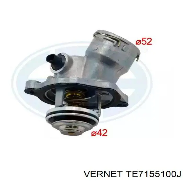 Термостат в зборі Vernet TE7155100J