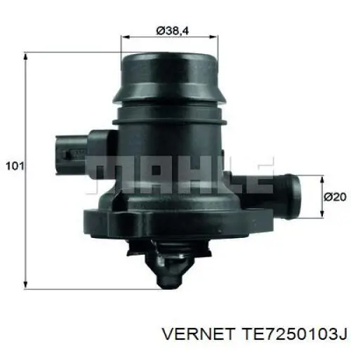 Автомобільний термостат Vernet TE7250103J ціна, від 2132.10 UAH