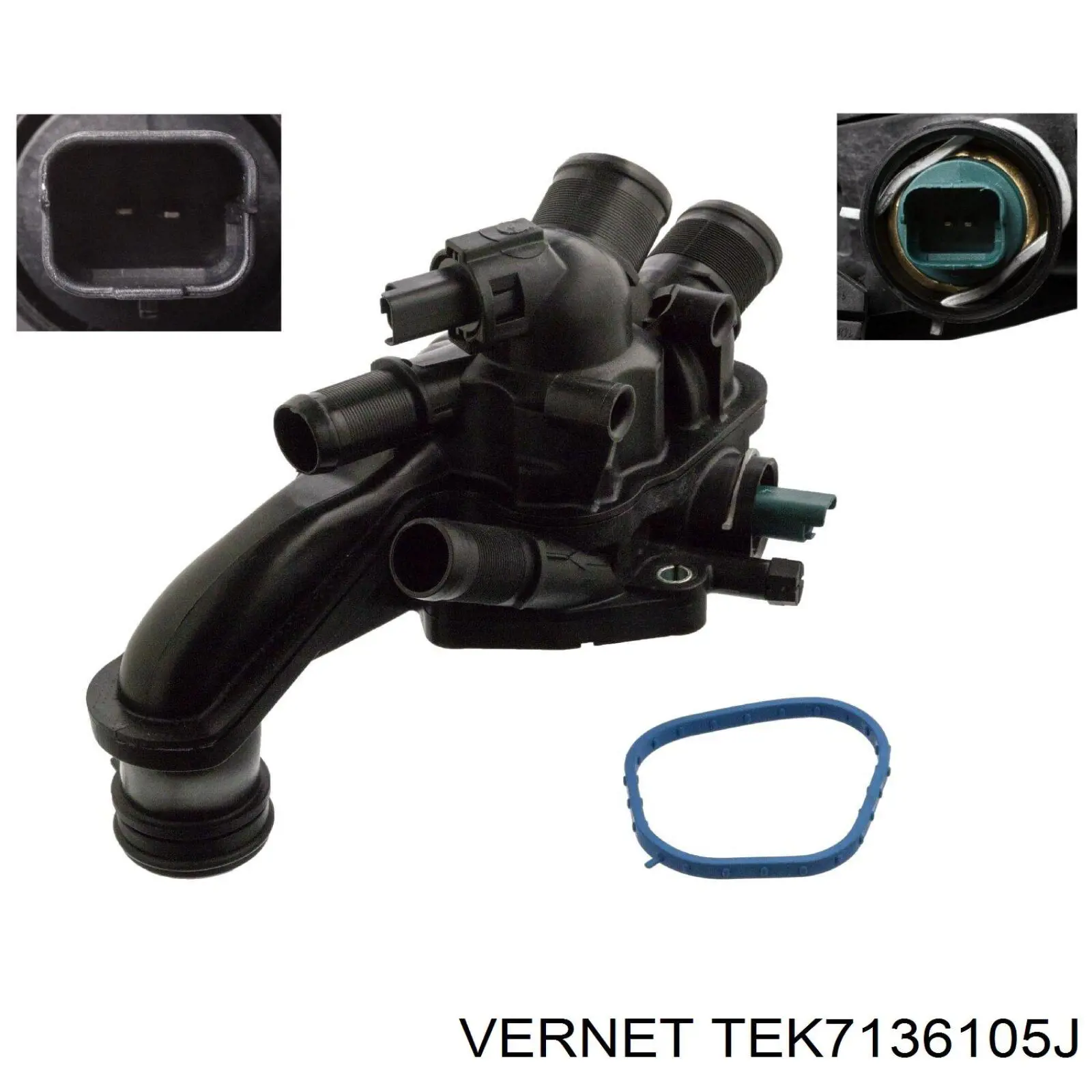 TEK7136105J Vernet Корпус термостата в зборі