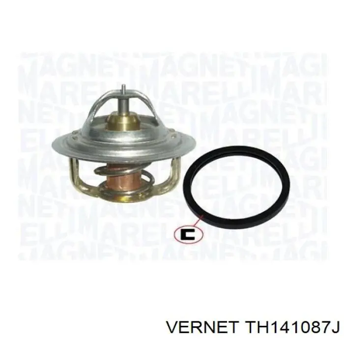 Купити TH141087J Vernet Термостат в корпусі