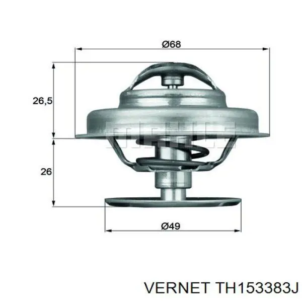 Термостат TH153383J Vernet