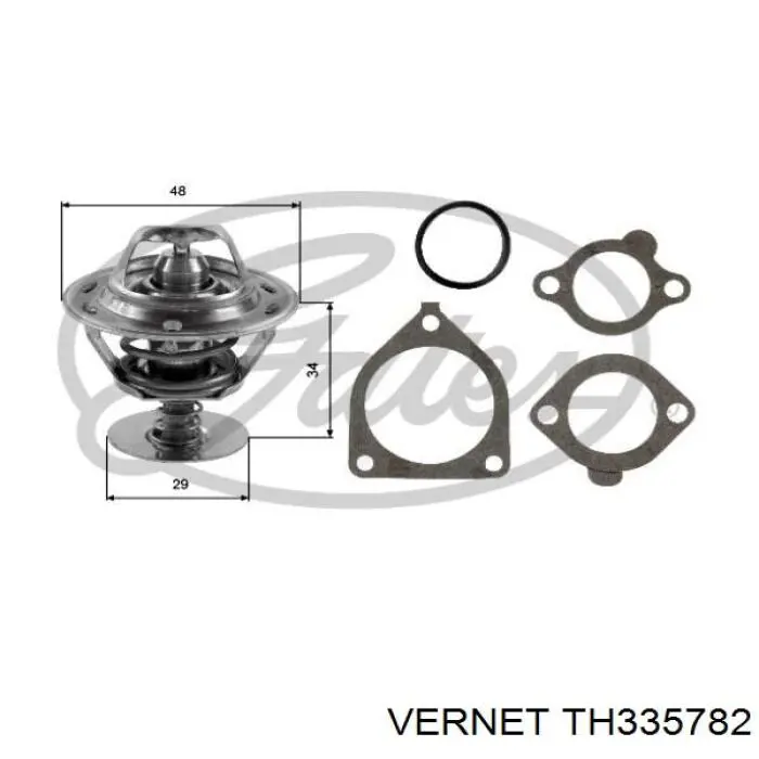 TH335782 Vernet Авто термостат