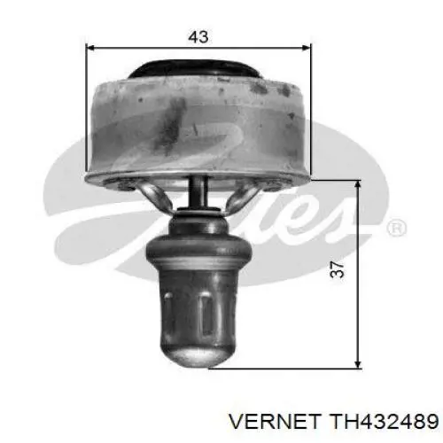TH432489 Vernet Авто термостат