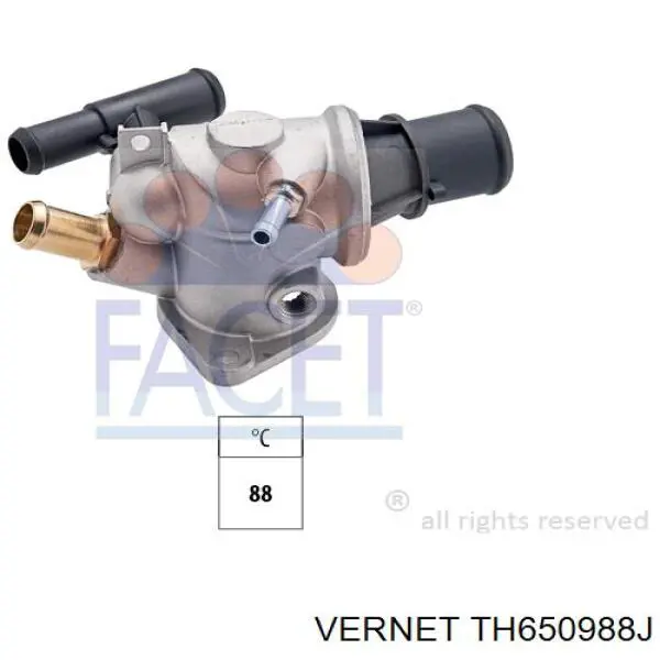 Автомобільний термостат Vernet TH650988J ціна, від 39.03 USD