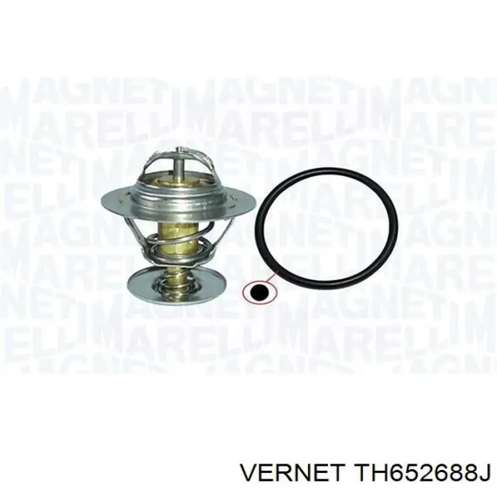 Купити TH652688J Vernet Термостат в корпусі