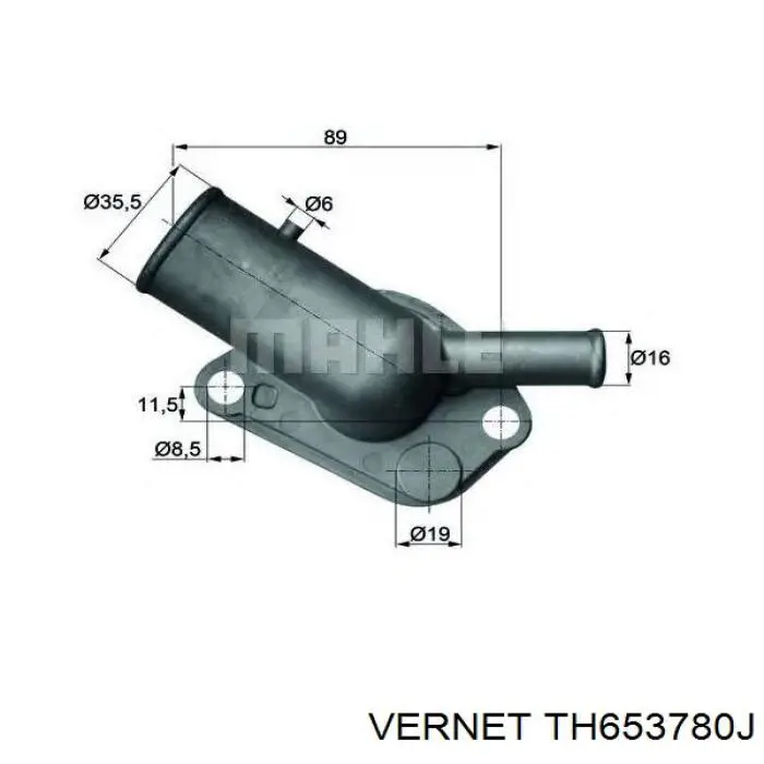 Термостат в зборі Facet 78153