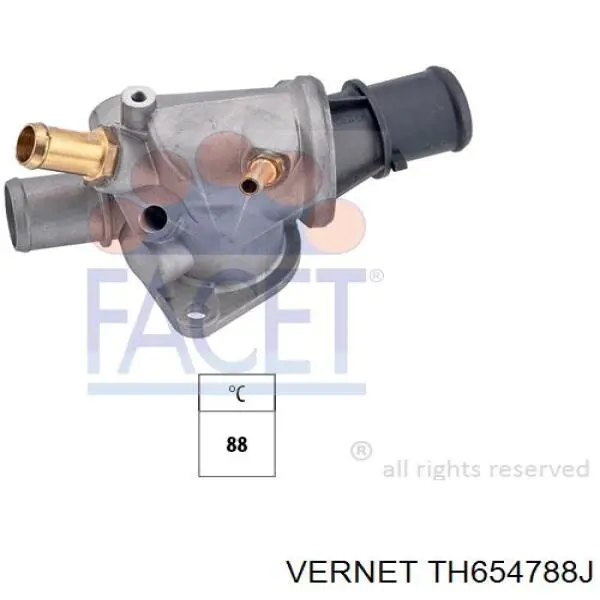 Автомобільний термостат Vernet TH654788J ціна, від 59.33 USD