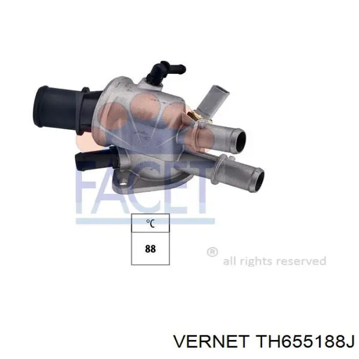 Купити TH655188J Vernet Корпус термостата