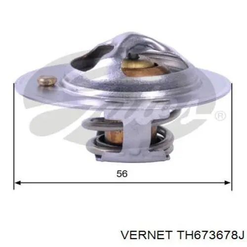 Термостат в зборі Vernet TH673678J