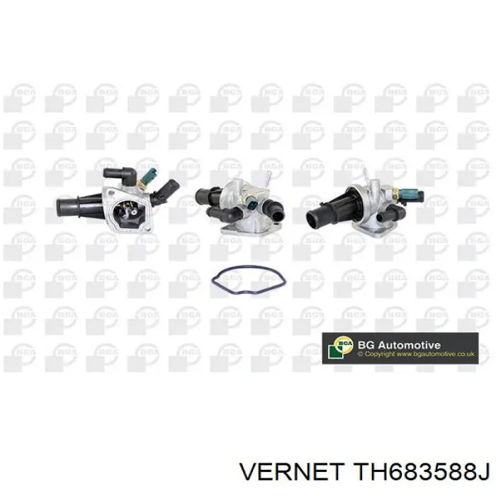 Автомобільний термостат Vernet TH683588J ціна, від 42.68 USD