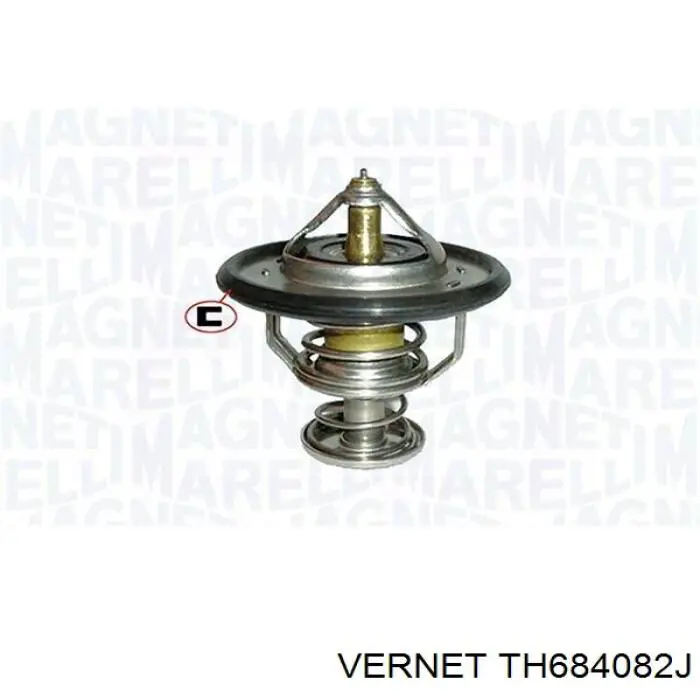 Автомобільний термостат Vernet TH684082J ціна, від 9.86 USD