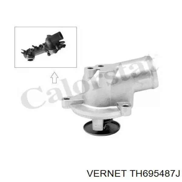 Купити TH695487J Vernet Термостат в корпусі
