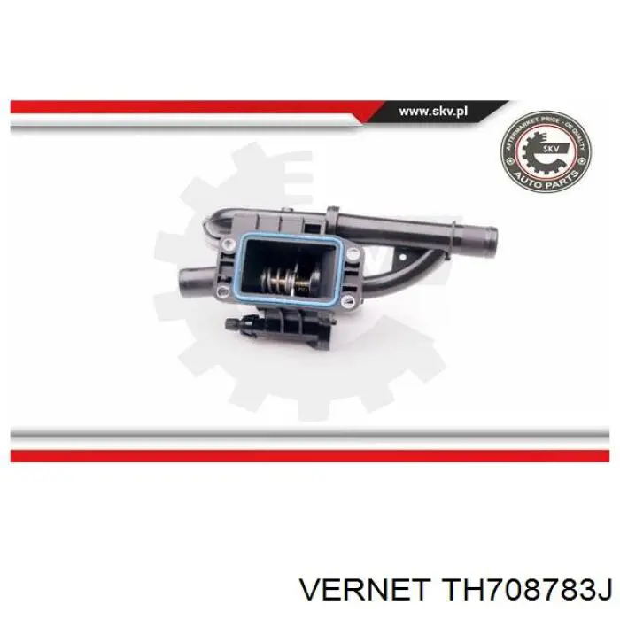 Кожух термостата Vernet TH708783J ціна, від 39.64 USD